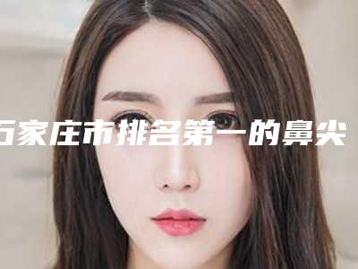 石家庄市排名第一的鼻尖成型术医院(石家庄熙雅整形医疗美容诊所连续几年上榜)