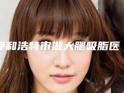 呼和浩特市做大腿吸脂医院排名榜2025新公布(呼和浩特市做大腿吸脂整形医院)