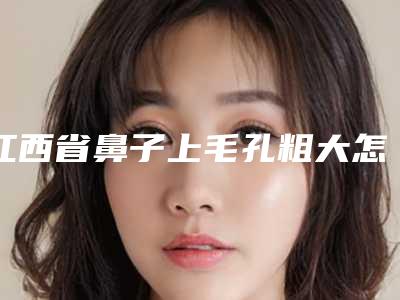 江西省鼻子上毛孔粗大怎修复医院排名榜前十强榜单盘点(江西省鼻子上毛孔粗大怎修复整形医院)