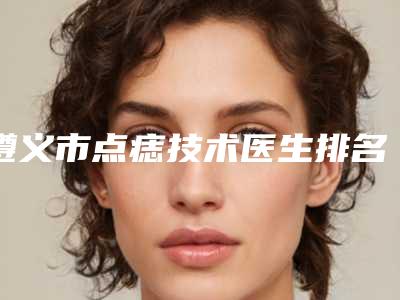 遵义市点痣技术医生排名榜top10强靠谱之选-杨晓红医生口碑评价公布