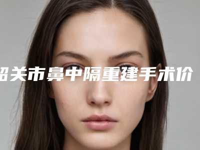 韶关市鼻中隔重建手术价目表一览大全-近8个月均价为9706元